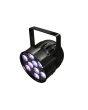 EUROLITE LED PAR-56 HCL Short black 6in1 LED and RGBAW+UV color mixing