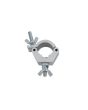 Showtec Half Coupler 100kg Silver, for 32mm tube