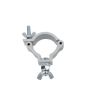 Showtec Compact Coupler 75kg Silver, for 50mm tube