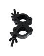 Showtec Swivel Coupler 500kg Zwart, for 50mm tube