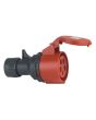 CEE Form conector 16 amp 5polig female