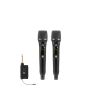 OMNITRONIC Set FAS TWO + 2x Dyn. Wireless Microphone 660-690MHz