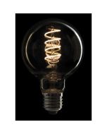 Showgear LED Filament Designlamp E27 5W, Dimmable, Gold glass cover