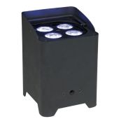 Showtec EventLITE 4/10 Q6 met draadloze DMX - zwart