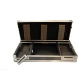 Pro DJ user custom made case voor 2 x cdj 100 en 19 inch mixer