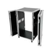 ROADINGER Rack Profi 15U 45cm with wheels