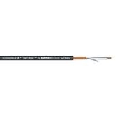 SOMMER CABLE Mikrofoonkabel 2x0,14 100m zwart SC-CICADA
