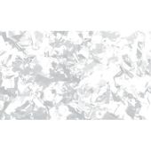 Showgear Show Confetti Metal White, Rectangle, 1 kg Flameproof
