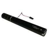 Showgear Electric confetti cannon 50cm Wit/zilver