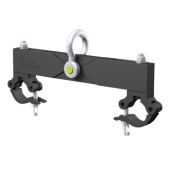 Milos Ceiling Support with Shackle 1 Ton - 290 - 400 mm - black Milos