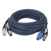 DAP Powercon / XLR Combi Verlengkabel 3m