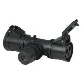 Showtec T-connect 2 Way 16/3, Cablegland