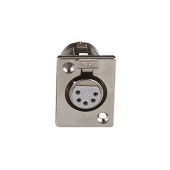 Dap female xlr chassis 5 polig