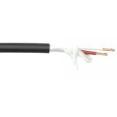 DAP SPK-225  2 polige speakerkabel Zwart 2 x 2,5 mm 100mtr