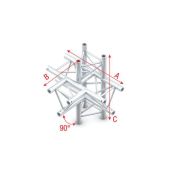 Milos ATM51 - DT22021 T-Cross + up/down 5-way Deco-22 Triangle truss