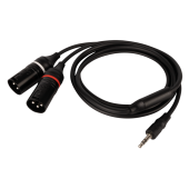 DAP FL120 - male stereo mini-jack to 2 XLR/M 3P
75 cm