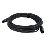 DAP FLX0975 - DMX/AES-EBU XLR/M 3P to XLR/F 3P 0,75 mtr 3p DMX kabel