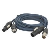 DAP FP-16 Hybride Kabel - PowerCON True1 & 5-pin XLR I P DMX & Stroom - 10 m