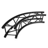 DuraTruss DT 34/2-Circle Part-7m-45°-Black - Black circle part 45° for 7 meter circle