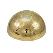 EUROLITE spiegel halfrond 40cm goud gemotoriseerd