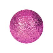 EUROPALMS Deco Ball 3,5cm, roze, glitter 48x