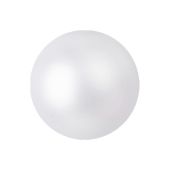EUROPALMS Deco Ballen 3,5cm, wit, metallic 48x