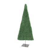 EUROPALMS Dennenboom, plat, lichtgroen, 120cm