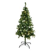 EUROPALMS Kunst Kerstboom, verlicht, 210 cm