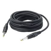Dap FL0610 - Jack mono > Jack mono 10 mtr with Golden Tip