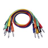 DAP FL1190 - 6 gekleurde ongebalanceerde patch Kabels 90cm