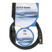 DAP FLX01150 Gebalanceerde 3 polige XLR kabel 1,5 mtr X-type connectoren
