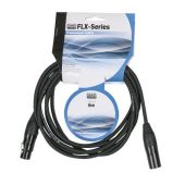 DAP FLX016 Gebalanceerde 3 polige XLR kabel 6 mtr X-type connectoren