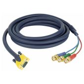 DMT FV30150 Videokabel VGA naar 3x BNC/MALE 1.5 mtr