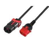 IEC LOCK IEC Extension Locking 3x1.0 3mtr black