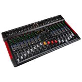 JB Systems Live-16 eelzijdige PA-mixer 16 ingangen / 14 kanalen