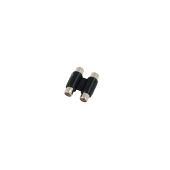 OMNITRONIC Adapter 2xRCA(F)/2xRCA(F)