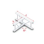 Milos VB36 - PS30017V T-Cross vertical Pro-30 Step P Truss