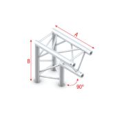 Milos ACB25 - PT30007 Driehoek Truss Hoek 90 apex down