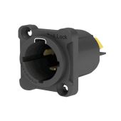 Seetronic Power Pro True Outlet Chassisconnector - Male - D- Formaat
