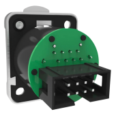 Seetronic RJ45 Chassis Doorvoeradapter