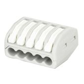 Showgear Cable Terminal - 5-way Kleurcodering - Wit