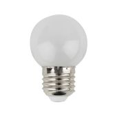 Showgear G45 LED-lamp E27 1 W - Warm wit - Niet-dimbaar - Frosted