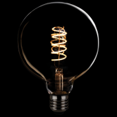 Showgear LED Filament Bulb G125
5 W - dimmable - spiral filament