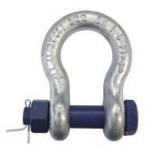 Showtec Chain Shackle 6.5T WLL 4.75T borstbout, zwart