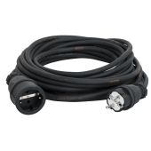 Showtec Verlengkabel Schucko/Schucko 25m 3 x 1.5mm Titanex with AB