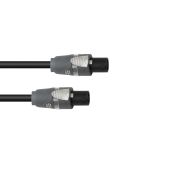 SOMMER CABLE Speaker cable Speakon 2x2.5 5 m black