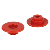Wentex CURTFIX® Gekleurde Ringen voor Gordijnklem Set van 50 - Rood