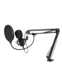 OMNITRONIC BMS-1C USB Condenser Broadcast - podcast Microphone Set