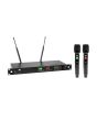OMNITRONIC UHF-602 2-channel Wireless Mic System 520-554 MHz