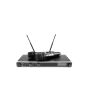 OMNITRONIC UHF-302 2-kanaals draadloos microfoonsysteem 823-832 / 863-865MHz